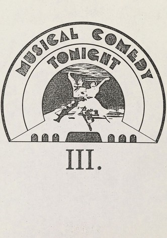 Sylvia Fine Kaye's Musical Comedy Tonight III