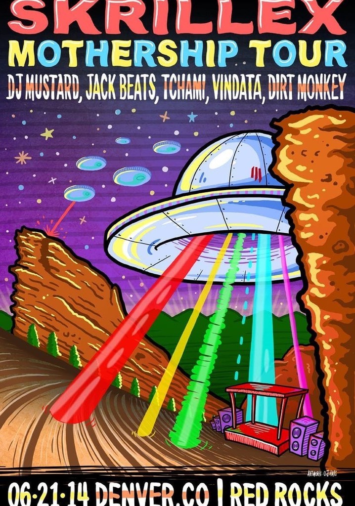 Skrillex - Live @ Red Rocks Amphitheatre