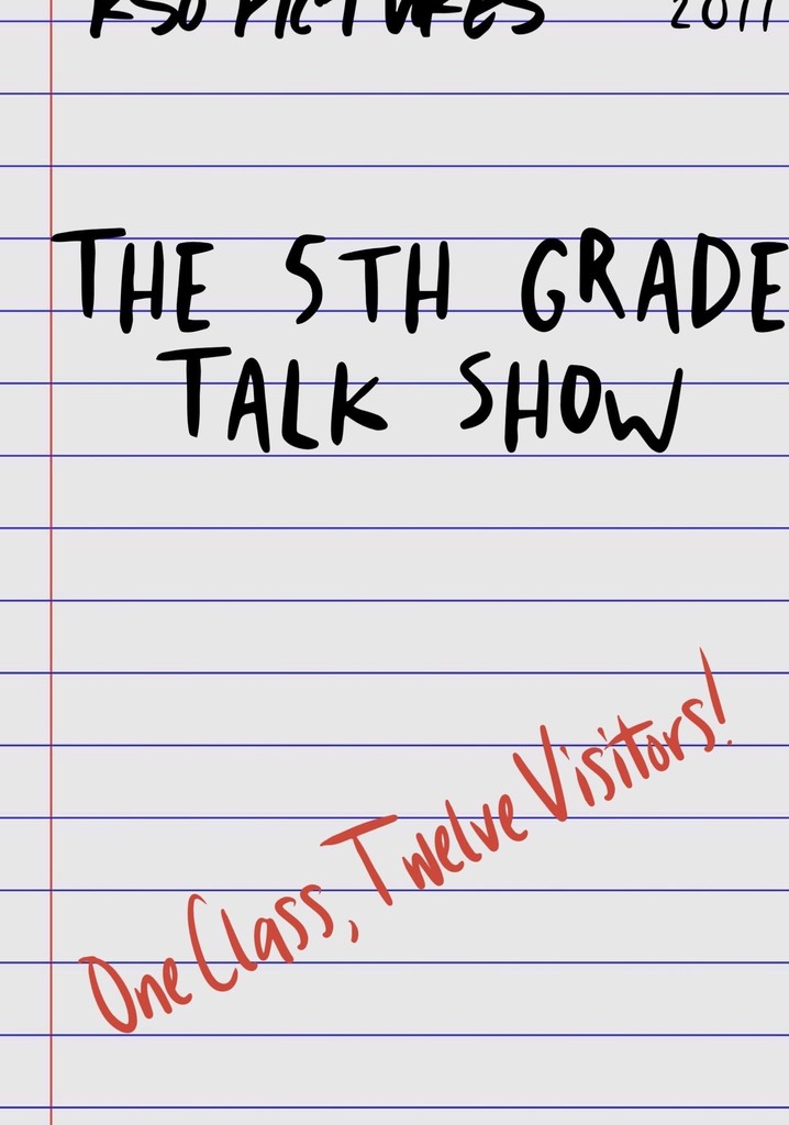 The Fifth Grade Talk Show