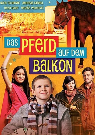 Das Pferd auf dem Balkon