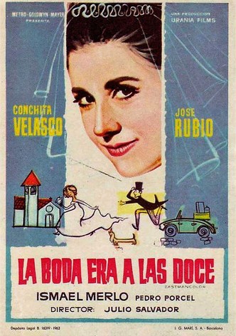 La boda era a las doce