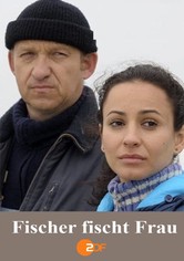 Fischer fischt Frau
