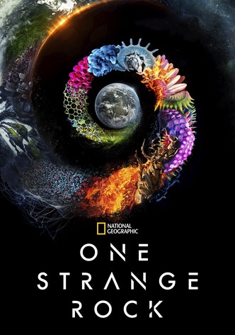 Uma rocha estranha