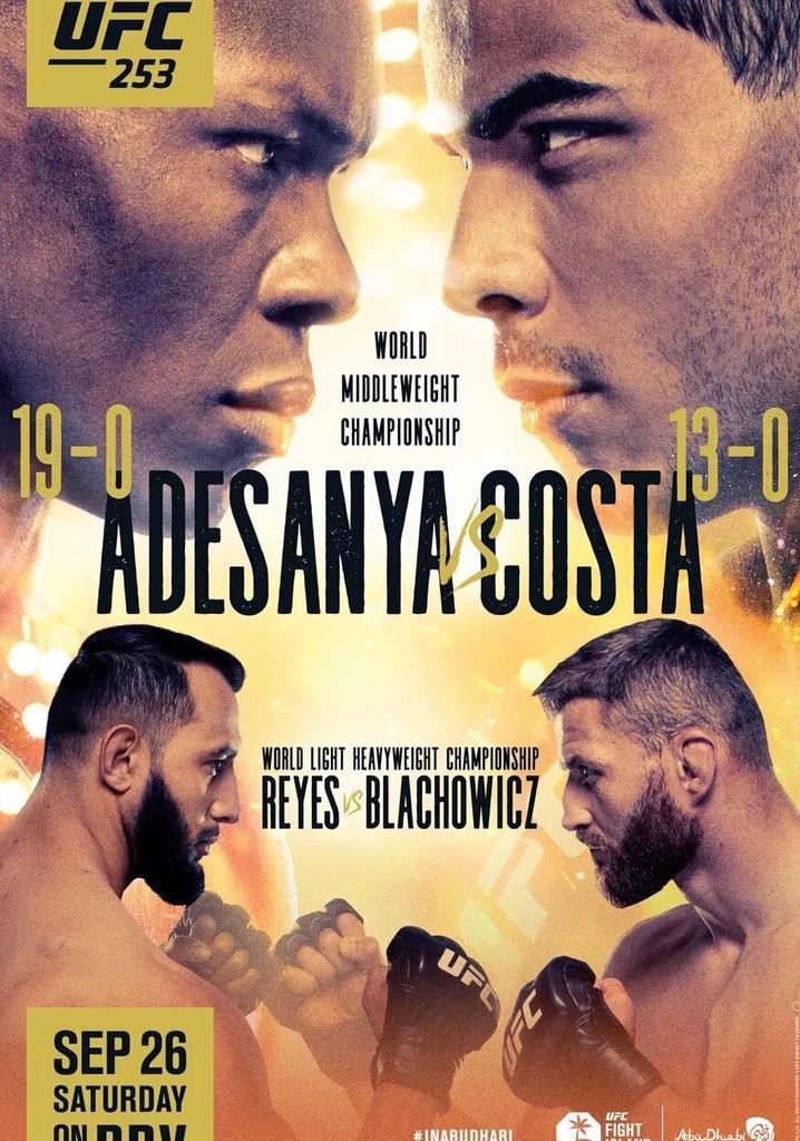 UFC 253: Adesanya vs. Costa
