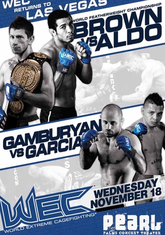 WEC 44: Brown vs. Aldo