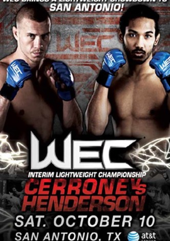 WEC 43: Cerrone vs. Henderson