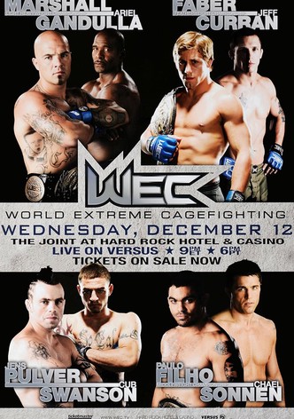 WEC 31: Faber vs. Curran