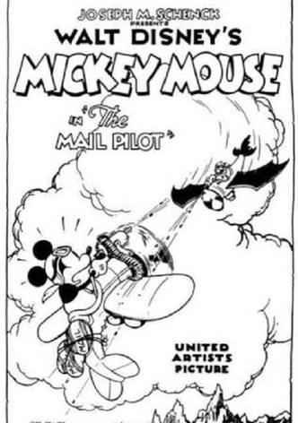 Mickey postier du ciel