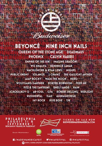 Nine Inch Nails :  Budweiser Made In America Festival