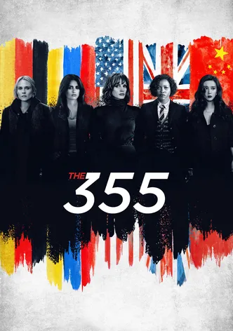 The 355 poster