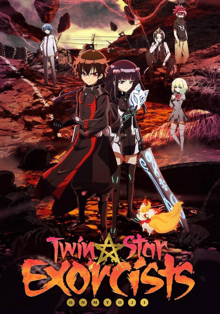 Onde assistir à série de TV Twin Star Exorcists em streaming on-line?