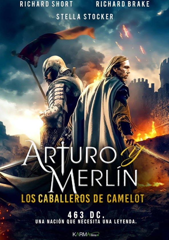 ¿Dónde ver Arturo y Merlín caballeros de Camelot