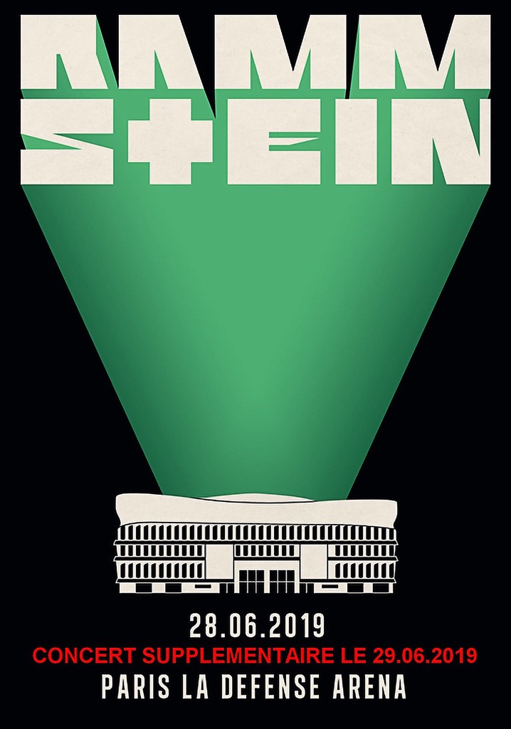 Rammstein en concert à Paris La Défense Arena