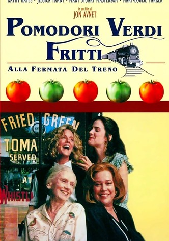 Pomodori verdi fritti alla fermata del treno