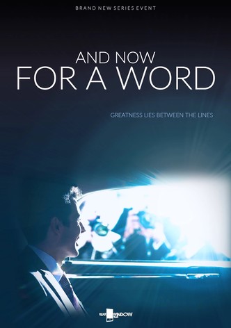 And Now for A Word