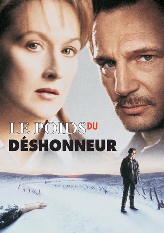 Le poids du déshonneur