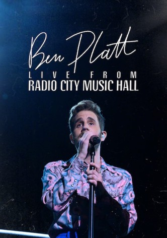 Ben Platt: Live from Radio City Music Hall