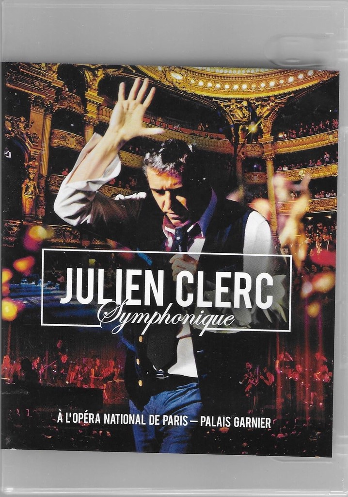 Julien Clerc symphonique - DVD Opéra de Paris