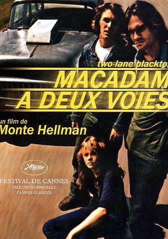 Macadam à deux voies