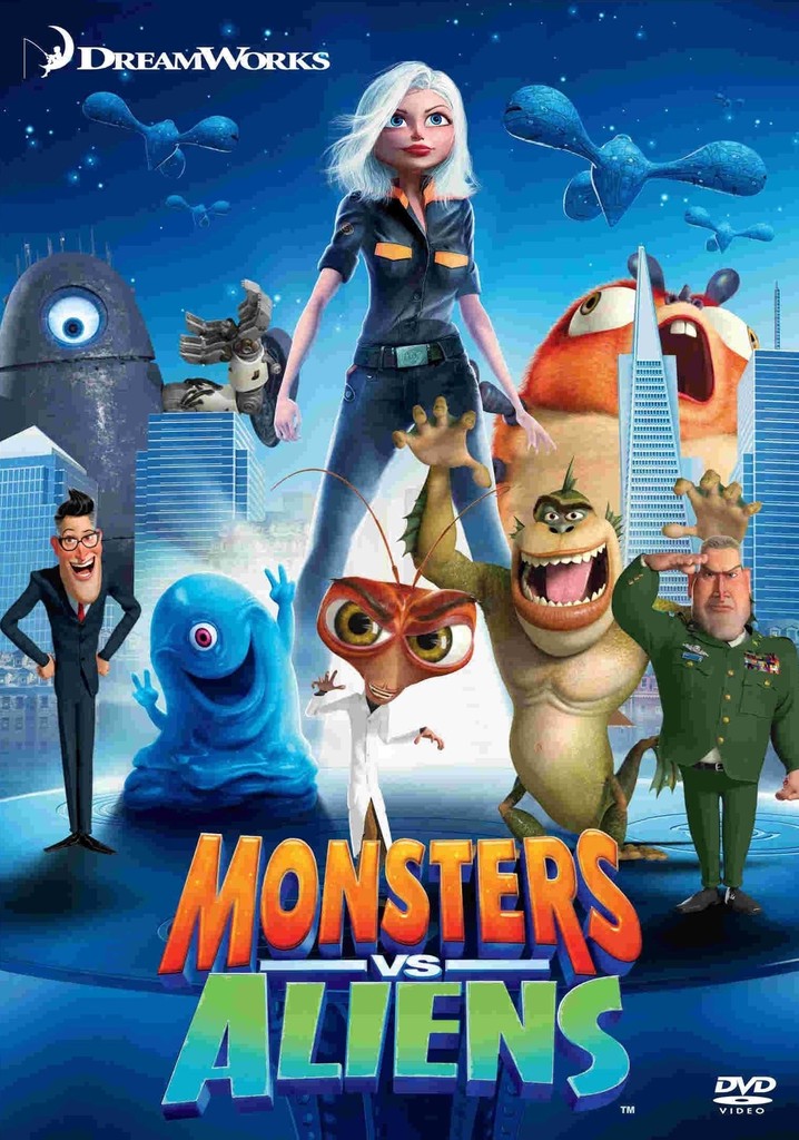 Monsters vs Aliens: Creature Features