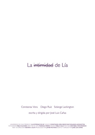 La intimidad de Lía
