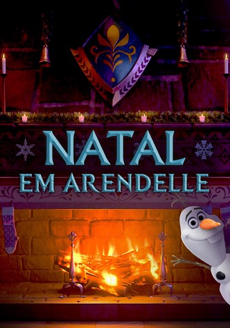 O Tronco de Natal do Castelo de Arendelle