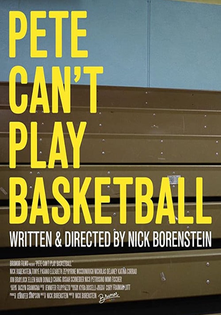 Pete Can't Play Basketball