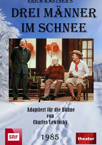 Drei Männer Im Schnee