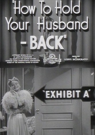 How to Hold Your Husband - BACK