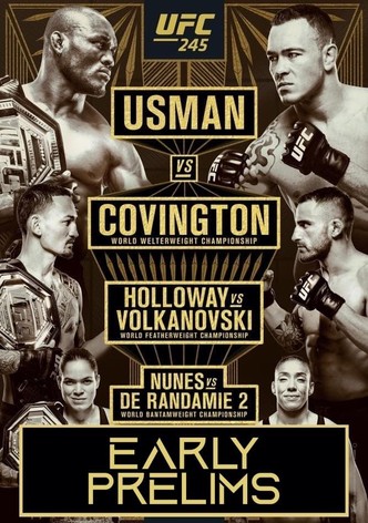 UFC 245: Usman vs. Covington - Early Prelims