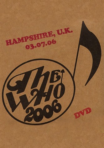 The Who: Hampshire 7/3/2006