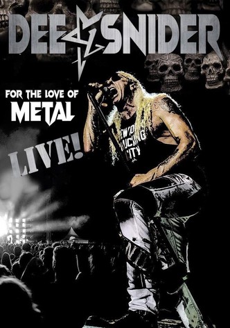 Dee Snider: For the Love of Metal Live!
