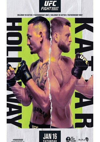 UFC on ABC 1: Holloway vs. Kattar