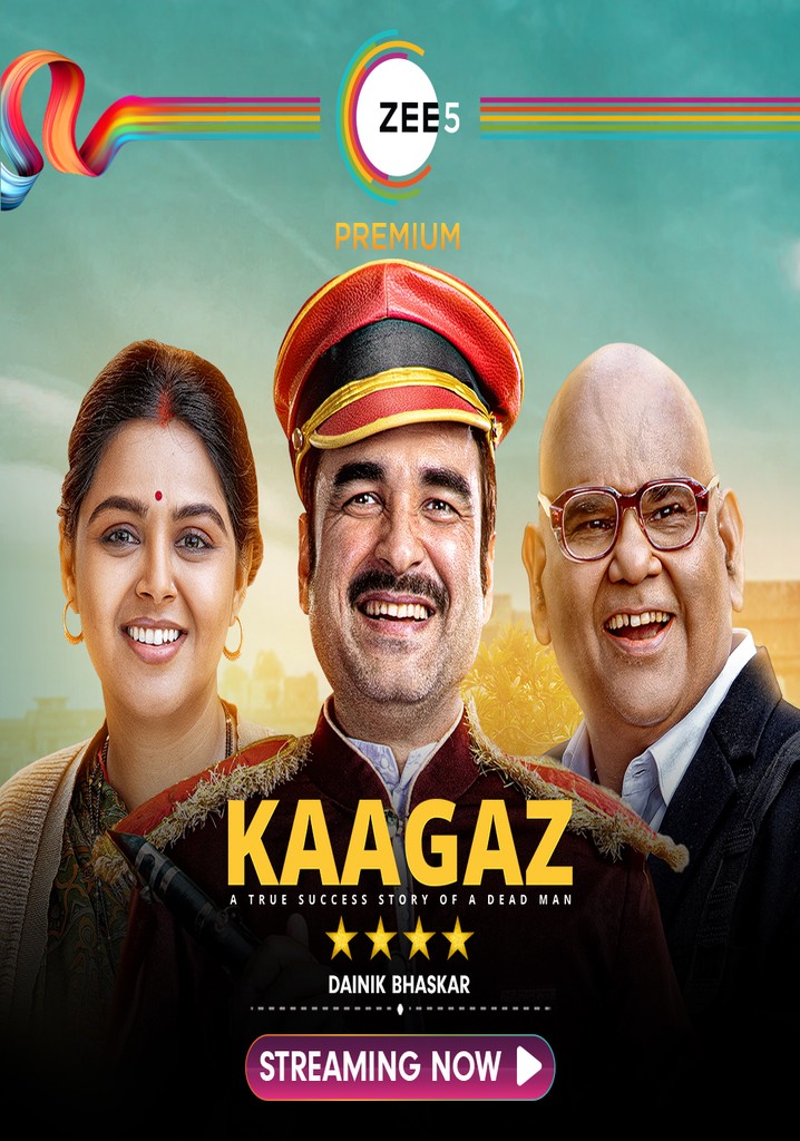 Kaagaz streaming: where to watch movie online?