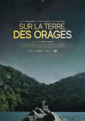 Sur la terre, des orages