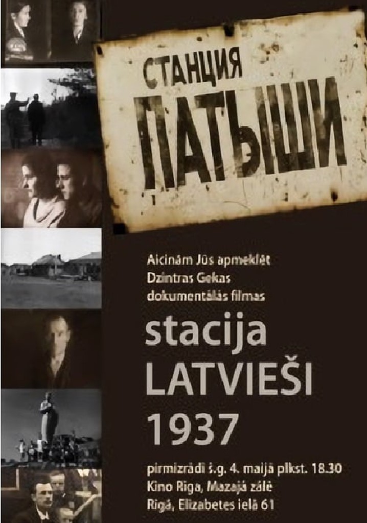 Train Station Latvians 1937