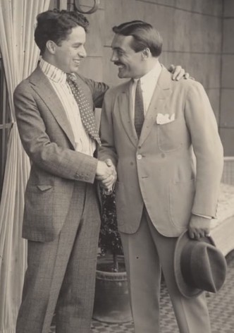 Max Linder Visits Charlie Chaplin