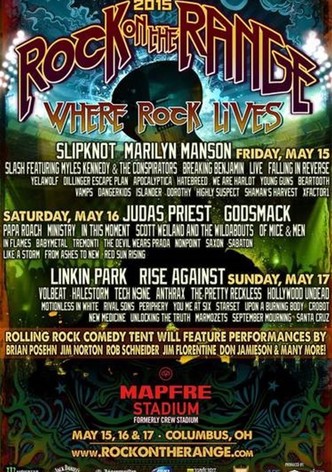 Volbeat: Live at Rock on the Range Festival 2015