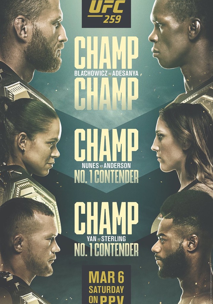 UFC 259: Blachowicz vs. Adesanya