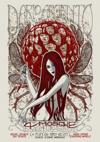 4 mosche di velluto grigio