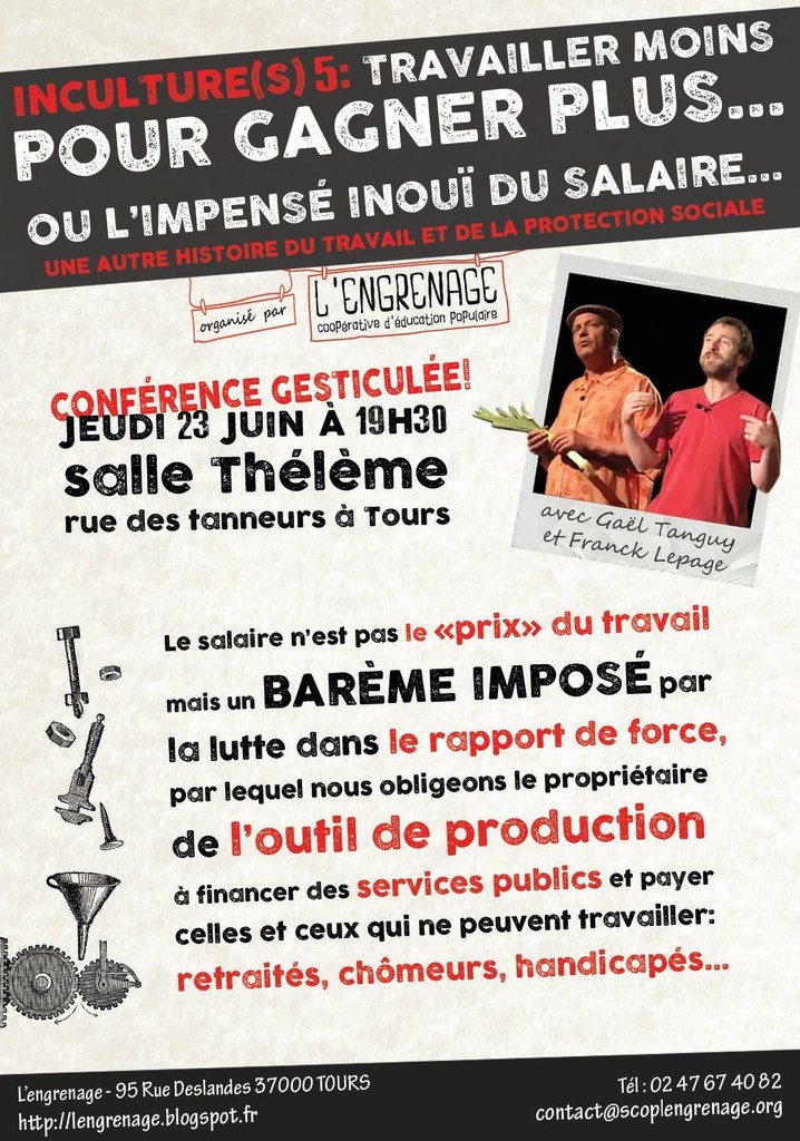 Inculture(s) 5 : Travailler moins pour gagner plus