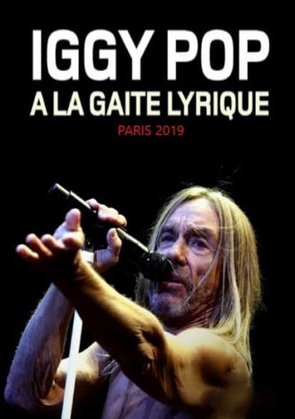 Iggy Pop Live at La Gaîté Lyrique, Paris