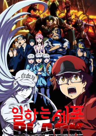 일하는 세포 BLACK