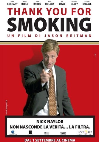 Thank You for Smoking