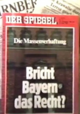 Gott mit dir du Land der Bayern oder Die 141 von Nürnberg
