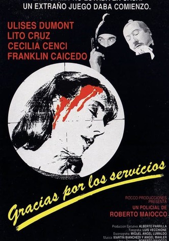 Gracias por los servicios