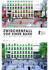 Zwischenfall vor einer Bank