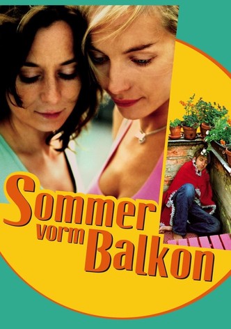 Sommer vorm Balkon