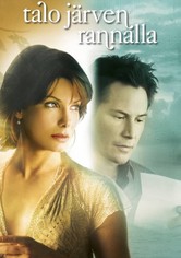 Talo järven rannalla