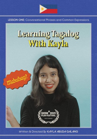 Learning Tagalog with Kayla